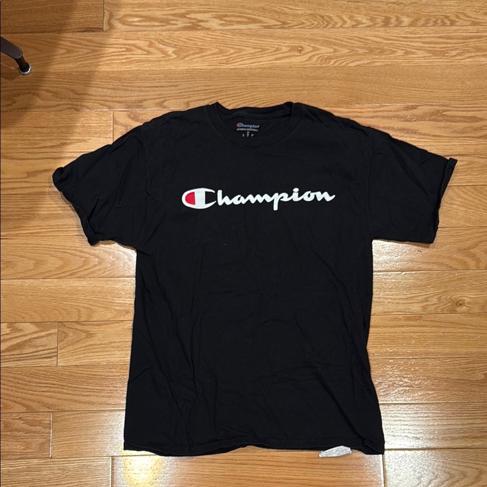 Champion Black Men's T-Shirt